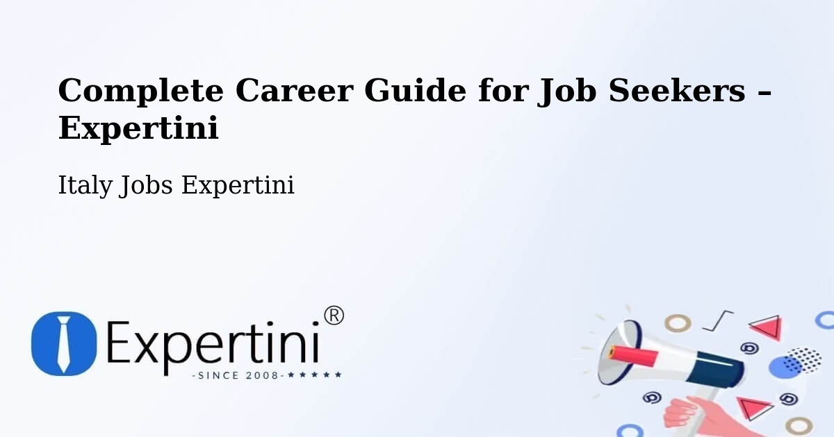 Career Guide for Job Seekers – Vimercate - Vimercate, Italy Jobs Expertini