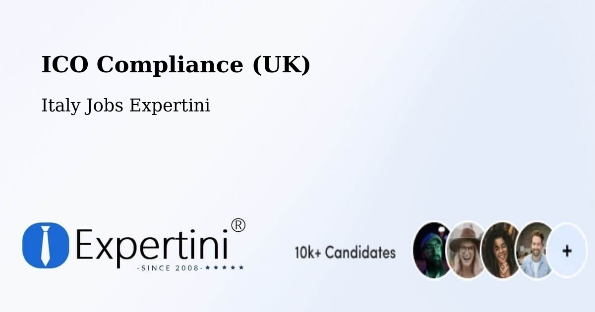 UK Data Protection & ICO Compliance – Vimercate - Italy Jobs Expertini