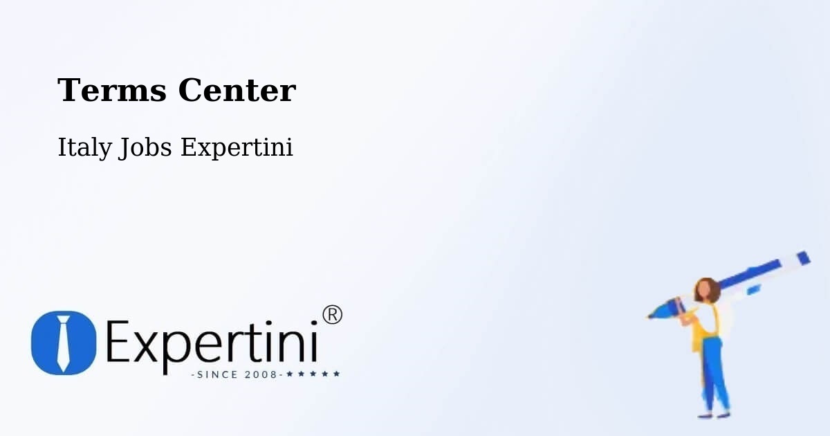Terms of Service – Vimercate - Italy Jobs Expertini